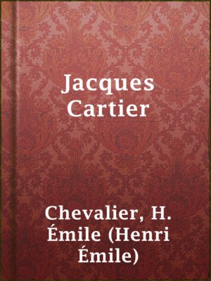 cover image of Jacques Cartier